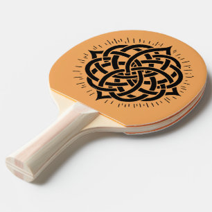 Unendliche Harmonie: Heilige Mandala-Kelten-Symbol Tischtennis Schläger