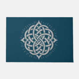 Unendliche Harmonie: Heilige Mandala keltische Sym Fußmatte
