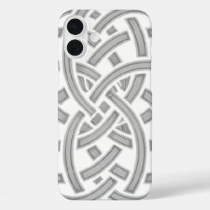 Unendliche Harmonie: Heilige Mandala-Keltische Sym iPhone 16 Plus Hülle