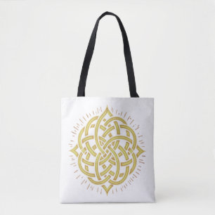 Unendliche Harmonie: Heilige Mandala keltische Sym Tasche
