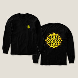 Unendliche Harmonie: Heilige Mandala keltische Sym Tri-Blend Shirt