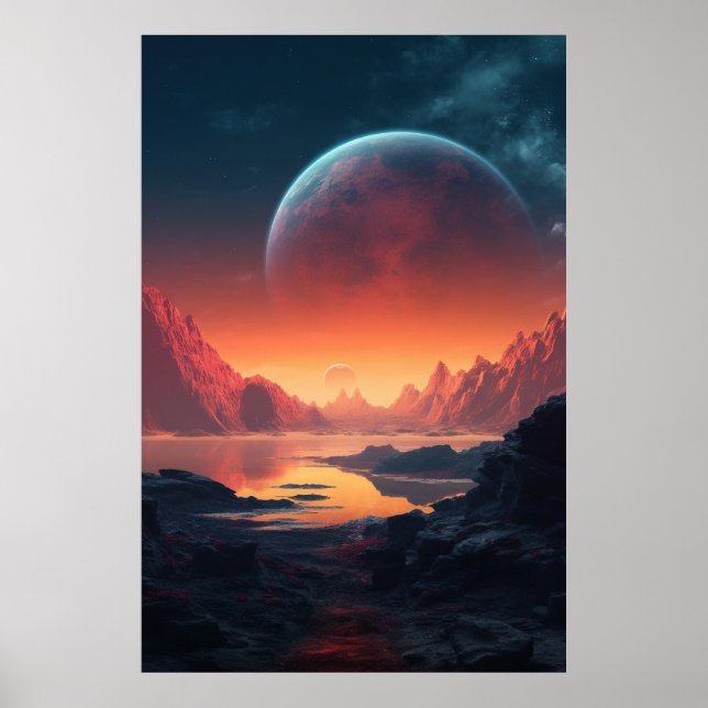 Unendliche Horizonte: Jenseits der Grenzen der Rea Poster (Vorne)