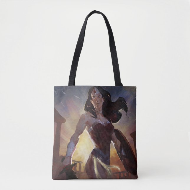 Unendliche Illustration über das Wunder der Frau i Tasche (Vorderseite)