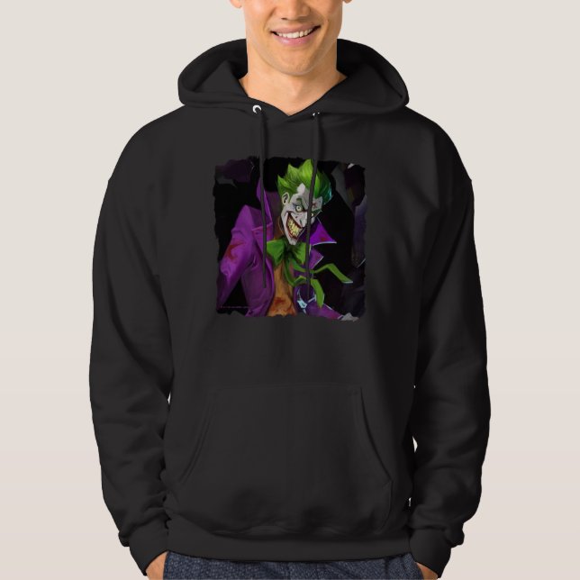 Unendliche Illustration über den Joker einer Krise Hoodie (Vorderseite)