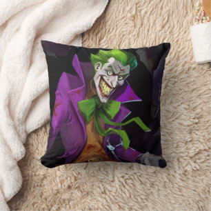 Unendliche Illustration über den Joker einer Krise Kissen