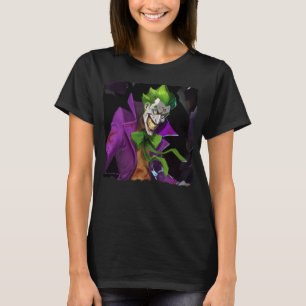 Unendliche Illustration über den Joker einer Krise T-Shirt