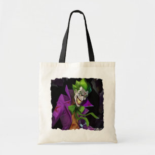 Unendliche Illustration über den Joker einer Krise Tragetasche