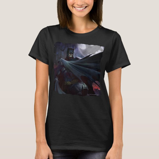Unendliche Krise Batman Illustration T-Shirt (Vorderseite)