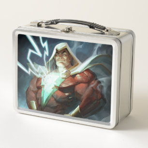 Unendliche Krise Shazam Illustration Metall Brotdose