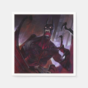 Unendliche Krise Vampire Batman Illustration Serviette