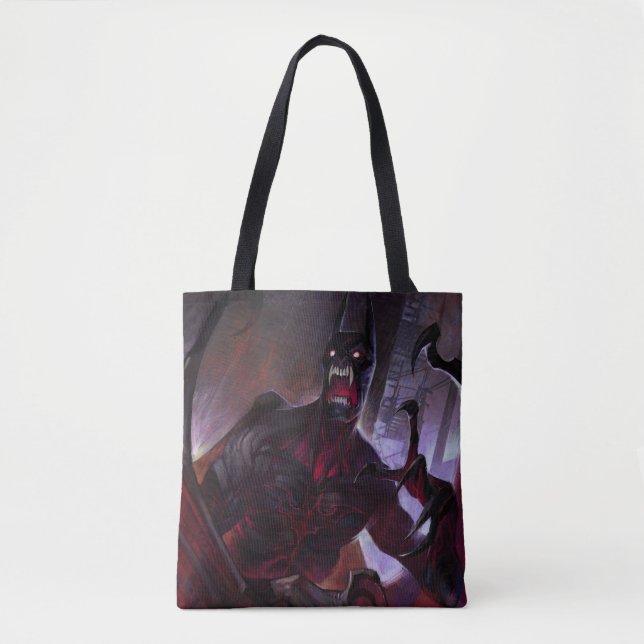 Unendliche Krise Vampire Batman Illustration Tasche (Vorderseite)