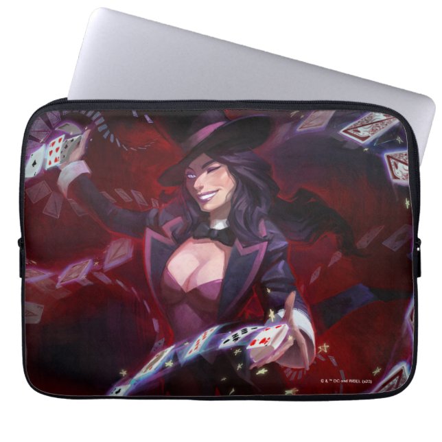 Unendliche Krise Zatanna Illustration Laptopschutzhülle (Vorderseite)