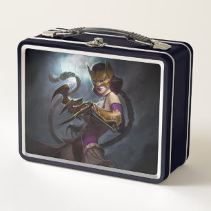 Unendliche Krisen Gaslight Catwoman Illustration Metall Brotdose