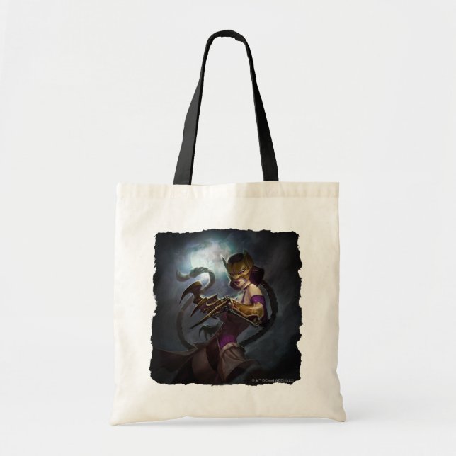 Unendliche Krisen Gaslight Catwoman Illustration Tragetasche (Vorne)