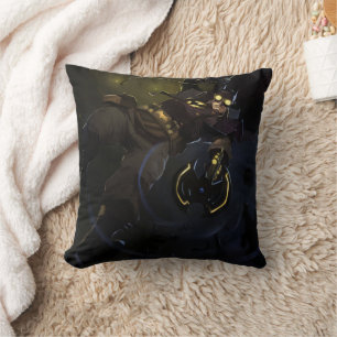 Unendliche Krisenleuchte Batman Illustration Kissen