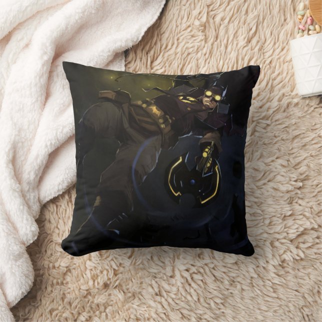 Unendliche Krisenleuchte Batman Illustration Kissen (Decke)