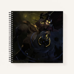 Unendliche Krisenleuchte Batman Illustration Notizbuch