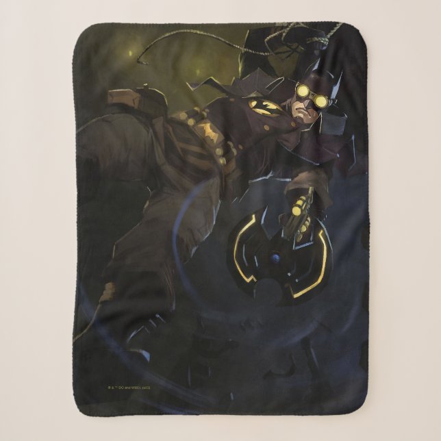 Unendliche Krisenleuchte Batman Illustration Sherpadecke (Vorderseite)