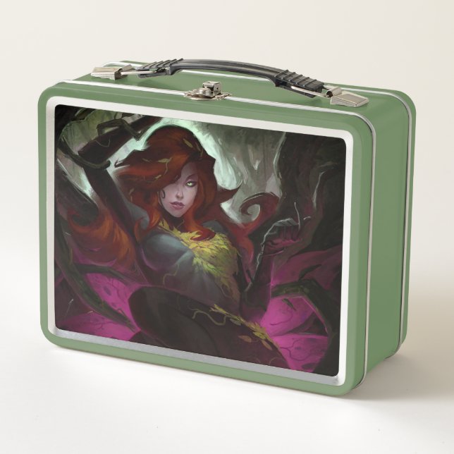 Unendliche Krisenvergiftung Ivy Illustration Metall Brotdose (Vorderseite)