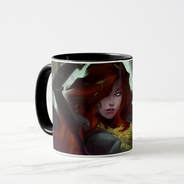 Unendliche Krisenvergiftung Ivy Illustration Tasse (Vorderseite Links)