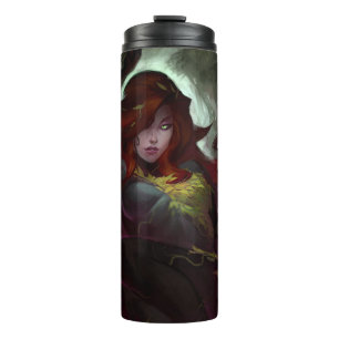 Unendliche Krisenvergiftung Ivy Illustration Thermosbecher