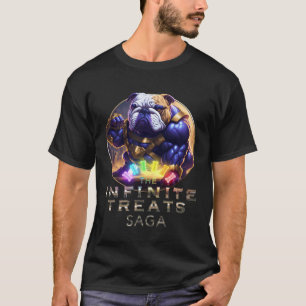 Unendliche Leckereien Saga English Bulldog ist imm T-Shirt