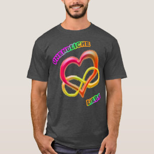 Unendliche Liebe 2 Regenbogenfarben T-Shirt