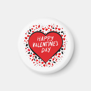 Unendliche Liebe am Valentinstag Magnet