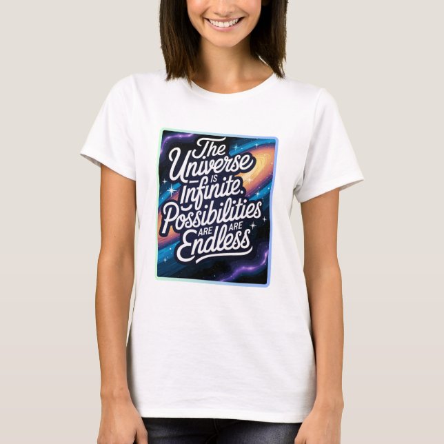 Unendliche Möglichkeiten für das T-Shirt Jugend (Vorderseite)