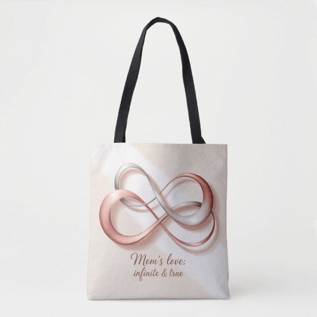 Unendliche Mutterliebe Tasche (Vorderseite)
