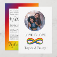Unendliche Symbol-Rainbow-Personalisierte LGBT-Hoc