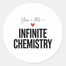 Unendliches Chemie-Sticker-Geschenk für Wissenscha