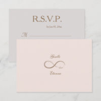 Unendliches Schild Blush Pink Individuelle Name Ho