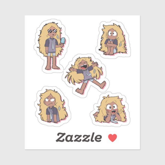 Unendlichkeit Aufkleber (Blatt)