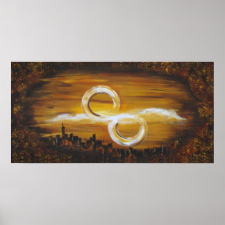 Unendlichkeit - Druck Poster