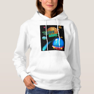 Unendlichkeit erkunden hoodie