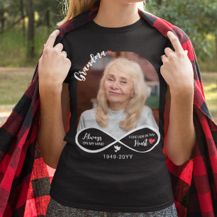 Unendlichkeit immer auf meinem Foto Oma Memorial T-Shirt