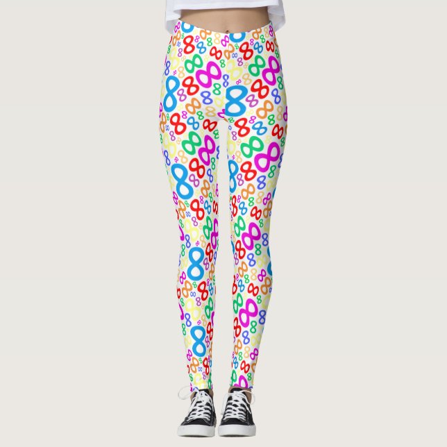 Unendlichkeit Leggings (Vorderseite)