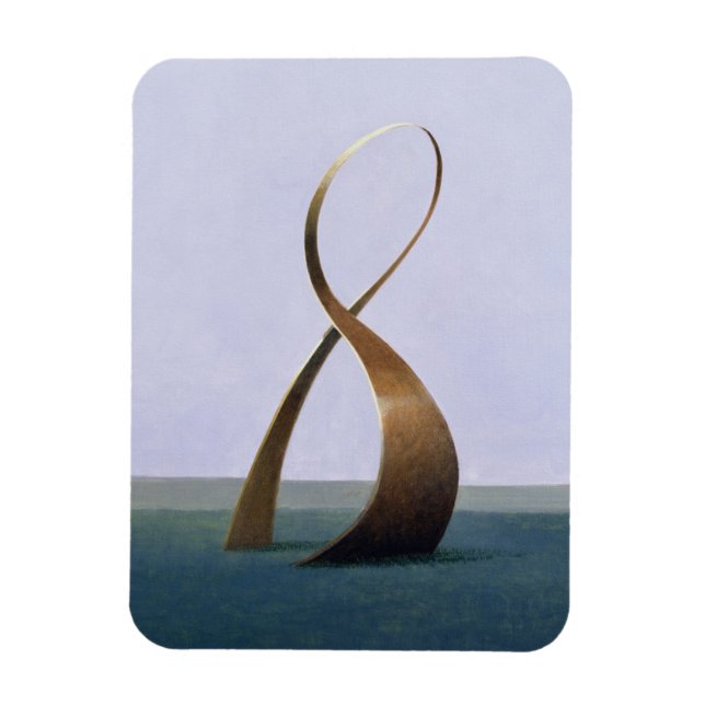 Unendlichkeit Magnet (Vertikal)