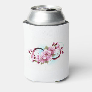 Unendlichkeit mit Sakura Blossom-Blume Dosenkühler