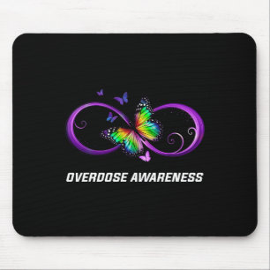 Unendlichkeit Schmetterling Überdosierungsbewussts Mousepad