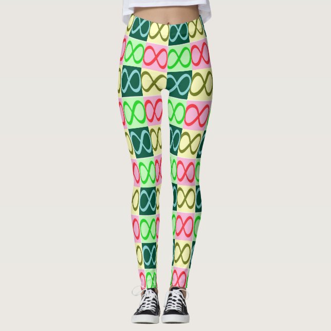 Unendlichkeit und darüber hinaus leggings (Vorderseite)
