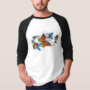 Unendlichkeit von Monarchfalter T-Shirt