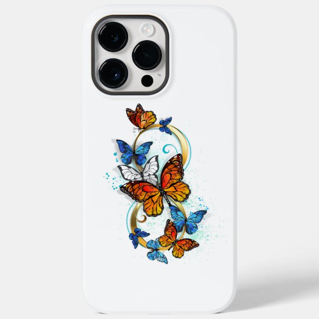 Unendlichkeit von Monarchfaltern Case-Mate iPhone 14 Pro Max Hülle (Rückseite)