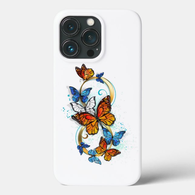 Unendlichkeit von Monarchfaltern Case-Mate iPhone Hülle (Rückseite)