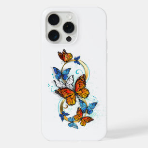 Unendlichkeit von Monarchfaltern iPhone 15 Pro Max Hülle