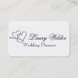 Unendlichkeits-Herz Visitenkarte