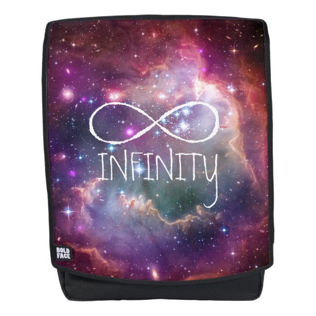 Unendlichkeitsraumgalaxie Rucksack (Vorderseite)