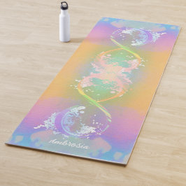 Unendlichkeitssymbol, Holografischer Regenbogen, P Yogamatte