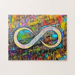 Unendlichkeitssymbol   Sensibilisierung für Autism